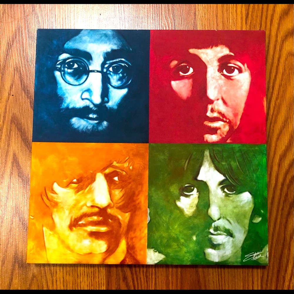 Collectable Beetles Canvas Giclee Print